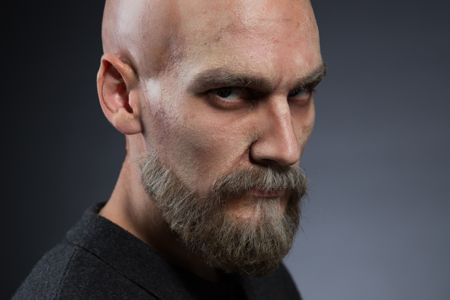 False beards with lace and hand laid by Make-up Artist Aisha King.